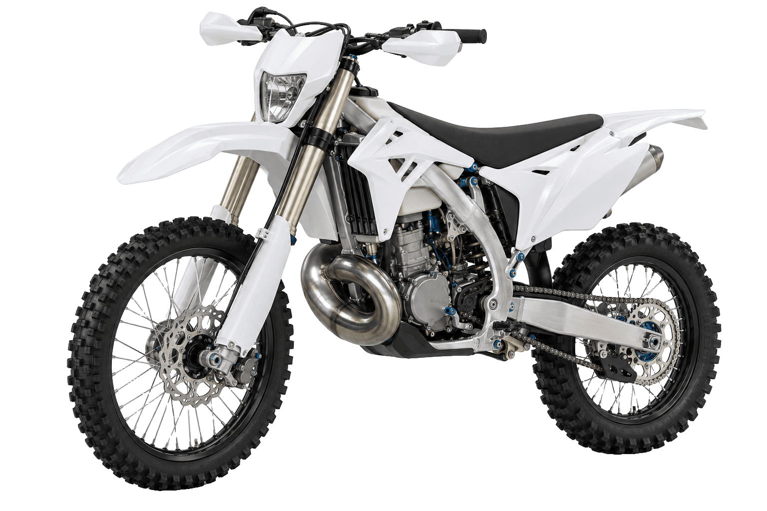 TM Moto EN 250 2T dirt bike graphics kit preview