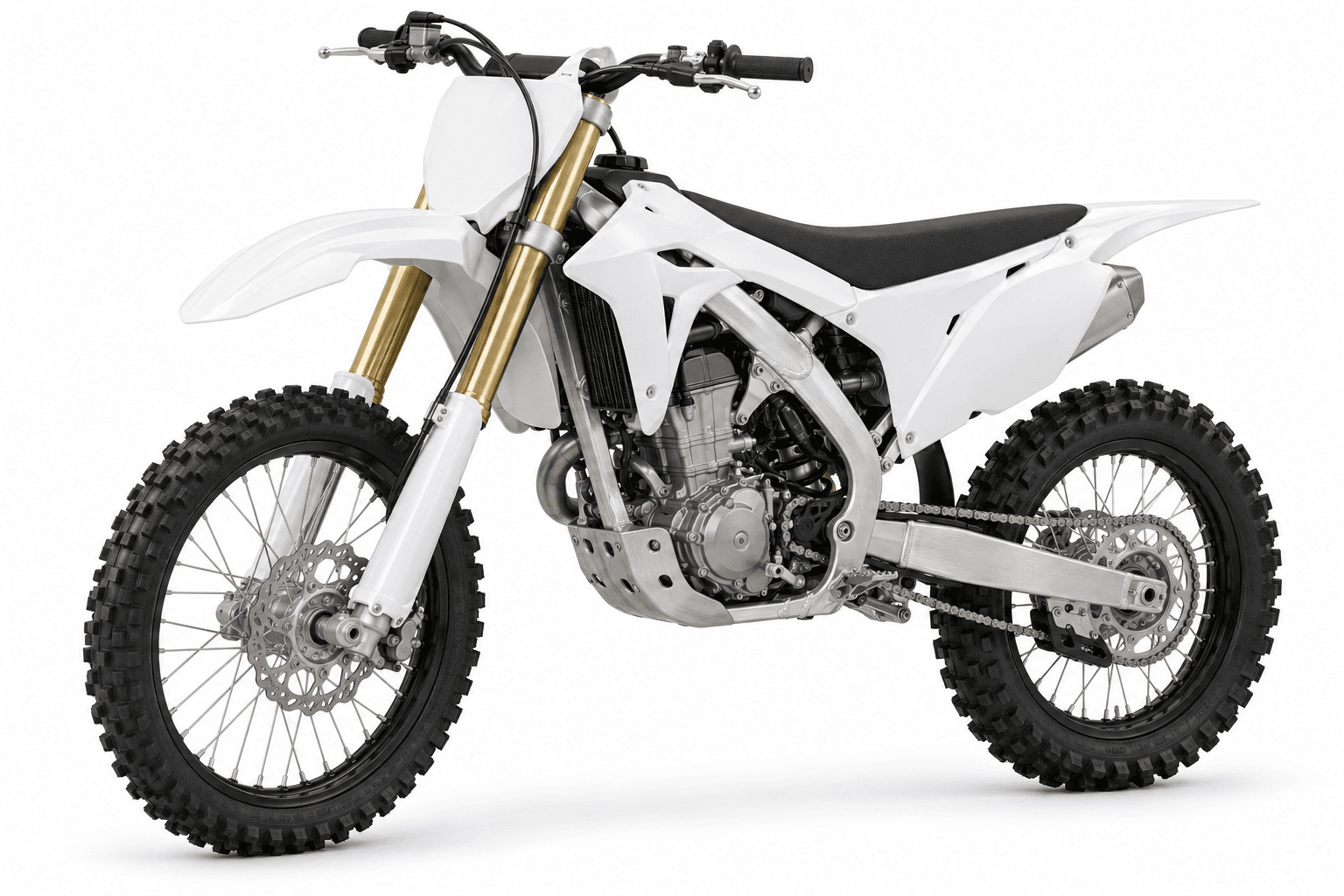 Honda CRF450RX · White plastics dirt bike graphics