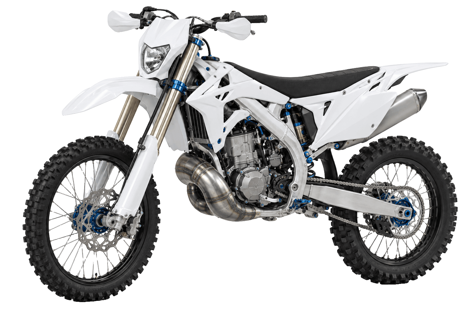TM Moto EN 300 2T with white plastics — design illustration