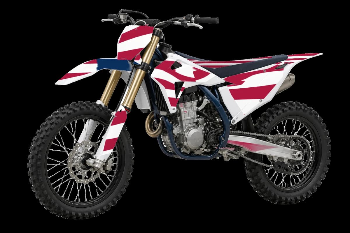 Husqvarna FC 450 dirt bike graphics kit preview