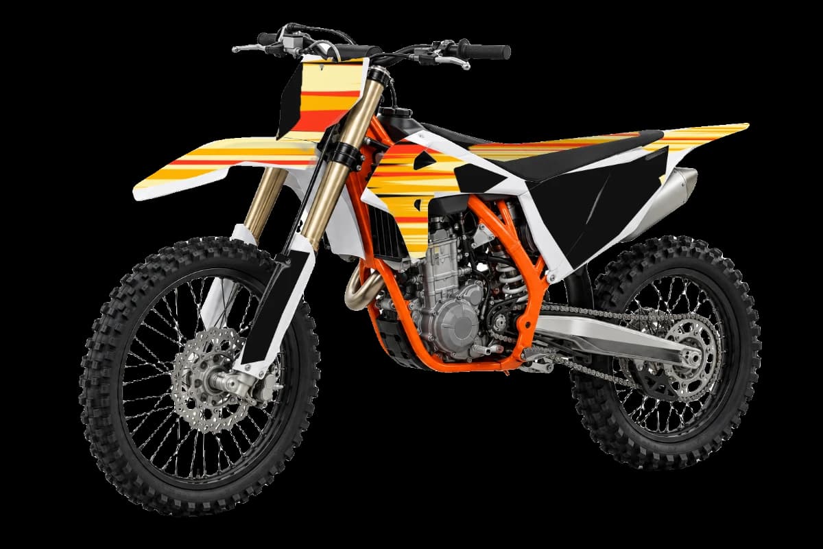 Inferno graphics on a KTM 250 SX-F