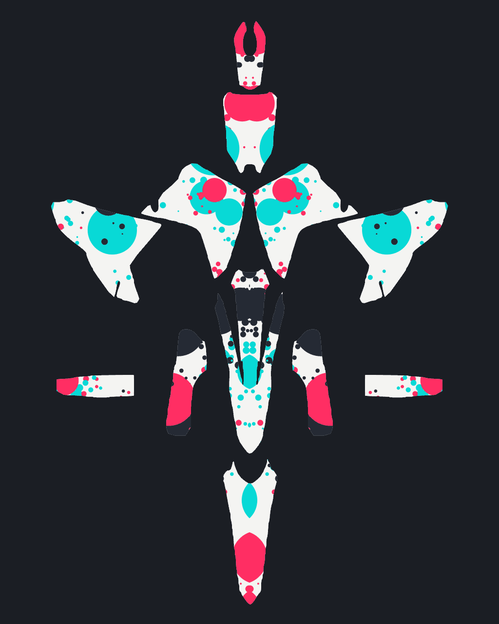One sheet, both sides