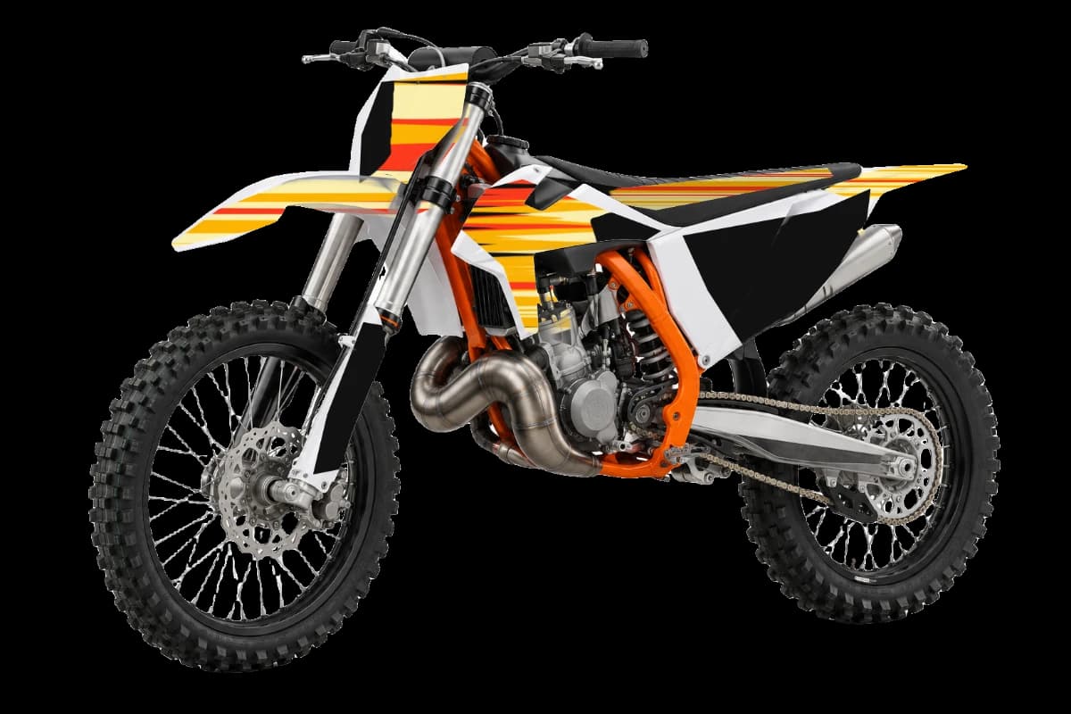 Inferno graphics on a KTM 125 SX